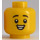 LEGO Jaune Minifigure Diriger Boy Smiling (Goujon solide encastré) (3626)