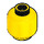 LEGO Gelb Minifigure Kopf (Sicherheitsbolzen) (3626 / 88475)