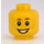 LEGO Jaune Minifigure Diriger avec Freckels, Smiling/Scared (Goujon solide encastré) (3626 / 22186)
