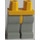 LEGO Yellow Minifigure Hips with Light Gray Legs (3815 / 73200)