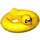 LEGO Yellow Minifigure Inflatable Swim Ring with Ducks head (28421 / 29752)