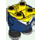 LEGO Yellow Minion Body with Feet with Dark Blue Suit with Tie (67644 / 109578)