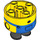 LEGO Geel Minion Body met Open Mond (69097)