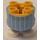 LEGO Gelb Minions Körper mit Feet mit Bright Light Blau und Weiß (67644 / 69042)
