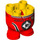 LEGO Yellow Minions Body with Feet with Red Overalls (67644)