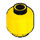 LEGO Gelb Mom Minifigure Kopf (Einbau-Vollbolzen) (3626 / 23093)