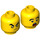 LEGO Yellow Monkie Kid Minifigure Head (Recessed Solid Stud) (3626 / 76813)