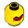 LEGO Geel Monkie Kid Minifigure Hoofd (Verzonken Solid Stud) (3626 / 76840)