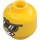 LEGO Yellow Monkie Kid - Tourist Minifigure Head (Recessed Solid Stud) (3626 / 81252)