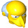 LEGO Yellow Mr. Burns Head (16794)