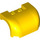 LEGO Yellow Mudguard Bonnet 3 x 4 x 1.7 Curved (38224 / 93587)