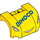 LEGO Amarillo Guardabarros Bonnet 3 x 4 x 1.7 Curvo con Dinoco (34358 / 38224)