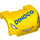 LEGO Geel Spatbord Bonnet 3 x 4 x 1.7 Gebogen met Dinoco (34358 / 38224)