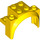 LEGO Yellow Mudguard Brick 2 x 4 x 2.3 with Tall Wheel Arch (18974)