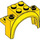 LEGO Yellow Mudguard Brick 2 x 4 x 2.3 with Tall Wheel Arch (18974)