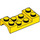 LEGO Yellow Mudguard Plate 2 x 4 with Arches with Hole (60212)