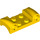 LEGO Yellow Mudguard Plate 2 x 4 with Headlights and Curved Fenders (93590)