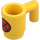 LEGO Yellow Mug with X-Men Logo (3899 / 104140)