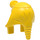 LEGO Yellow Mummy Headdress with Inside Split Ring