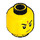 LEGO Gelb Nezha Minifigure Kopf (Einbau-Vollbolzen) (3626 / 67756)