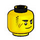 LEGO Yellow Ninjago Arin Head (no alternate face) (Recessed Solid Stud) (3274 / 102863)