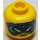 LEGO Yellow Ninjago Dragons Rising Nya Head (Recessed Solid Stud) (3274 / 102837)