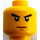 LEGO Jaune Ninjago Jay Tête (Clou de sécurité) (14908 / 16298)