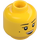 LEGO Yellow Nya as Samurai X Minifigure Head (Recessed Solid Stud) (3626 / 49569)