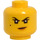 LEGO Geel Nya as Samurai X Minifigure Hoofd (Verzonken Solid Stud) (3626 / 49569)