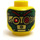 LEGO Yellow Nya Minifigure Head (Recessed Solid Stud) (3626 / 19300)