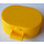 LEGO Jaune Oval Case avec Manipuler (6203)