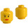 LEGO Yellow Padme Naberrie Head (Safety Stud) (3626)