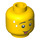 LEGO Yellow Panda Guy Minifigure Head (Safety Stud) (3626 / 15903)