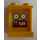 LEGO Yellow Panel 1 x 2 x 2 with gauges and &#039;89&#039; Sticker with Side Supports, Hollow Studs (6268)