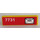 LEGO Yellow Panel 1 x 4 with Rounded Corners with &#039;7731&#039;, Mail Envelope (left) Sticker (15207)