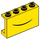 LEGO Jaune Panneau 1 x 4 x 2 avec Smile (14718 / 68378)
