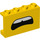LEGO Yellow Panel 1 x 4 x 2 with Worried open mouth (14718 / 68377)