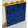 LEGO Amarillo Panel 1 x 4 x 3 con Gravity Games logo Repeating Negro en Azul Pegatina sin soportes laterales, espigas huecas (4215)