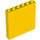 LEGO Giallo Pannello 1 x 6 x 5 (35286 / 59349)