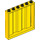LEGO Geel Paneel 1 x 6 x 5 met Corrugation (23405)