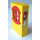 LEGO Yellow Panel 2 x 6 x 7 Fabuland Wall Assembly with  Juice Carton and Milk Bottle Sticker