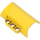 LEGO Yellow Panel 4 x 6 Side Flaring Intake with Three Holes (61069)