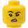 LEGO Yellow Parker L. Jackson Minifigure Head (Recessed Solid Stud) (3626 / 66665)