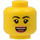 LEGO Gelb Parker L. Jackson Minifigure Kopf (Einbau-Vollbolzen) (3626 / 66665)