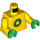 LEGO Gelb Patrick Super Hero Torso (76382 / 88585)
