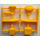 LEGO Yellow Perfume Bottles on Sprue (6932)