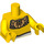 LEGO Yellow Pharaoh Torso (973 / 88585)