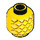 LEGO Jaune Pineapple (Goujon solide encastré) (3626 / 15829)