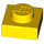 LEGO Yellow Plate 1 x 1 (3024)