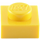 LEGO Jaune assiette 1 x 1 (3024 / 30008)